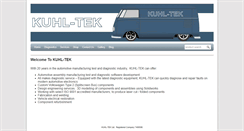 Desktop Screenshot of kuhl-tek.co.uk